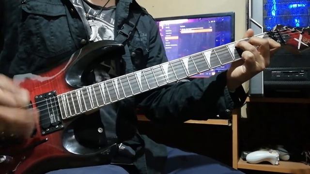 Bon Jovi - Born to Be My Baby (guitar cover) смотреть онлайн