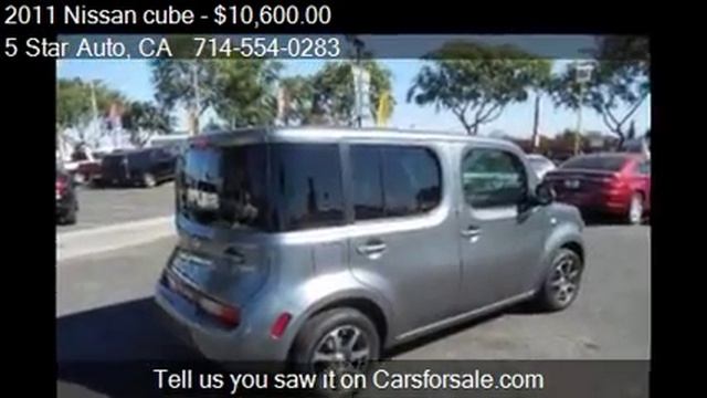 2011 Nissan cube Unspecified for sale in Santa Ana, CA 92703 смотреть онлайн