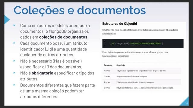 4 Tipos de Dados no MongoDB смотреть онлайн