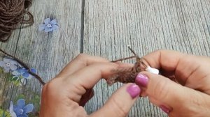 Цветы для панно #2 / мастер класс / вяжем крючком