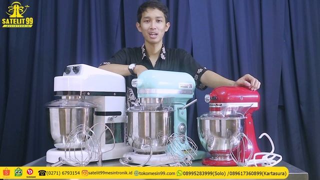 PERBANDINGAN MIXER ADONAN ROTI TERBAIK! GETRA vs IMETTOS vs KITCHEN AID. MIXER RUMAHAN - KOMERSIAL смотреть онлайн