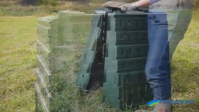 Компостер Biocompo. Инструкция по сборке. смотреть онлайн