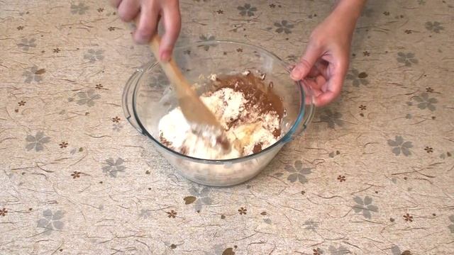 Печенье из хлопьев из 4 злаков с шоколадом. Простое в приготовлении! смотреть онлайн