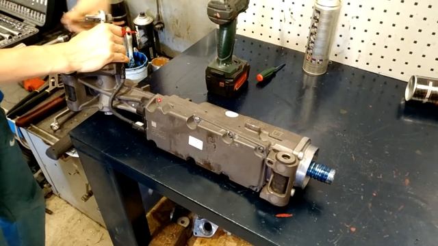 Ремонт рулевой электро рейки AUDI Q5 80B 2018. OE 80B1423055H, 4M0909144H. Наряд К2421 смотреть онлайн