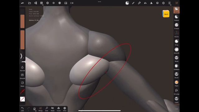 Learn How to Create Female base body in NOMAD Sculpt easy way. part by part смотреть онлайн