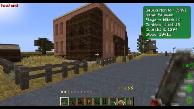 Minecraft с модом DayZ №3 - Прогулка по карте смотреть онлайн