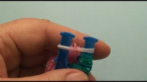 3Д ШАРИК из резинок на рогатке