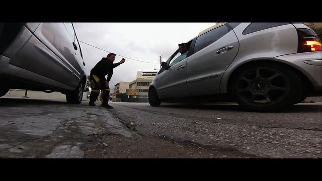 Mercedes-benz A-class w168 Tuned Burnout...!!! смотреть онлайн