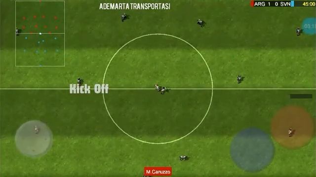Game Super Soccer Champs Free ~ Argentina vs Slovenia menang telak 4-0 смотреть онлайн