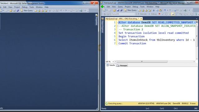 Read committed snapshot isolation level in sql server in arabic смотреть онлайн