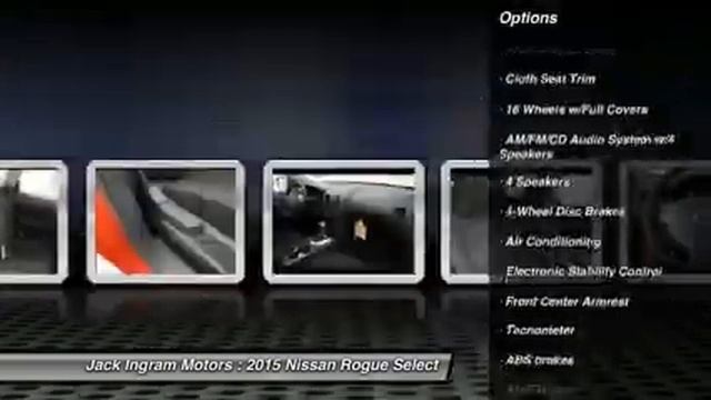 2015 Nissan Rogue Select Montgomery AL N13604 смотреть онлайн