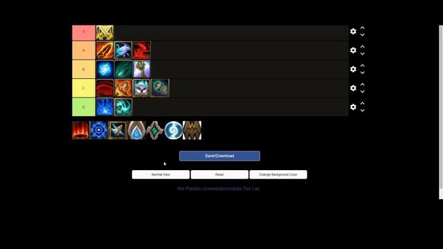 Ret Paladin Tier list for Conduits/Covenants (WoW Shadowlands) смотреть онлайн
