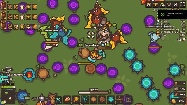 [TAMING.IO] DEFENDING DC 11 MILLION HIGH SCORE! *fire fairy OP* смотреть онлайн