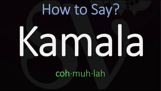 Here's How to Properly Pronounce Kamala! смотреть онлайн