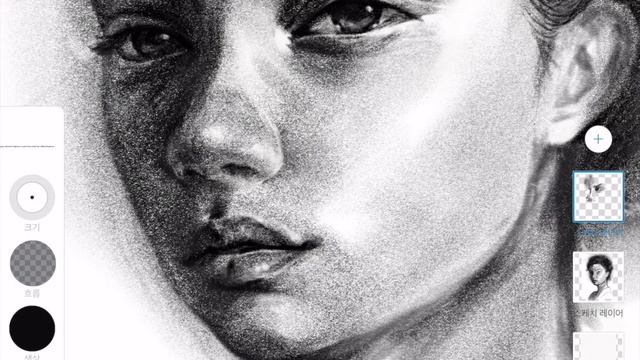 아이패드로 인물화 그리기 :Adobe sketch로 그리는 연필드로잉 смотреть онлайн