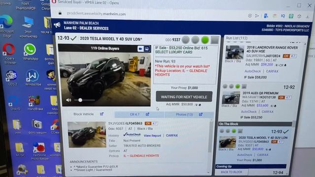 Урвал на Аукционе Manheim Шикарную Tesla Model Y Long Range Dual Motor ! Заказ Авто из США смотреть онлайн