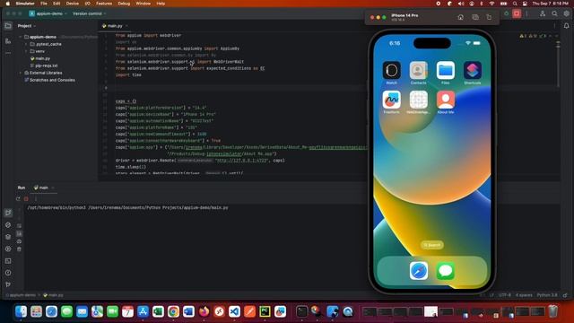 Appium Demo with Python смотреть онлайн