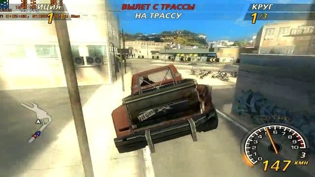 ЛУЧШАЯ ИГРА ДЛЯ СЛАБЫХ ПК! FLATOUT 2 ДАЕТ ЖАРУ!!!