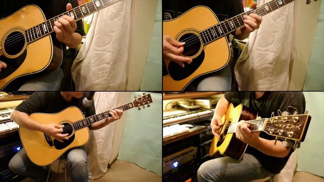 YAMAKI YW50M solid Cedar top & solid Rosewood back & sides model Guitar Sound Sample смотреть онлайн