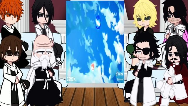 Bleach react to Satoru Gojo | - GC смотреть онлайн