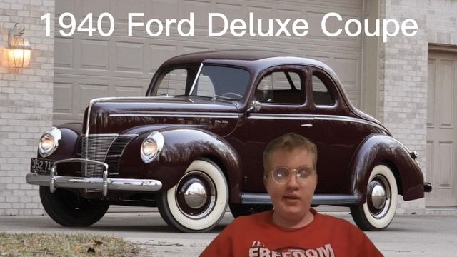 IN A BACKGROUND OF A 1940 FORD DELUXE COUPE (ROBINBEARE) смотреть онлайн