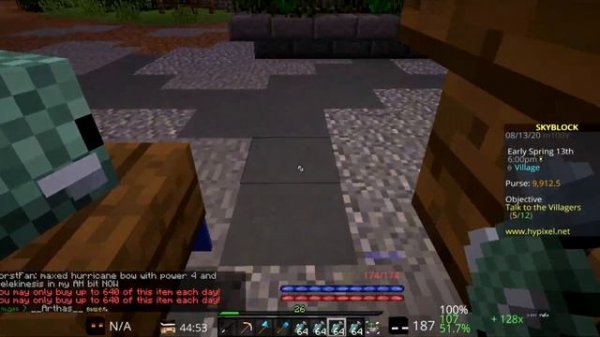 Самый быстрый способ заработка для новичков в SkyBlock RPG [ Hypixel ]