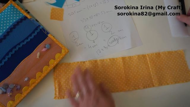 Quiet book binding tutorial. Part 1 смотреть онлайн