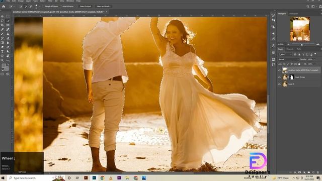 Pre wedding Photo Dual Exposure Editing | Double Exposure Snapseed | Photoshop 2022 Tutorial смотреть онлайн