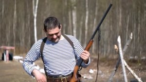 Ружье МР-18мм. Обзор и стрельбы на 50 метров.