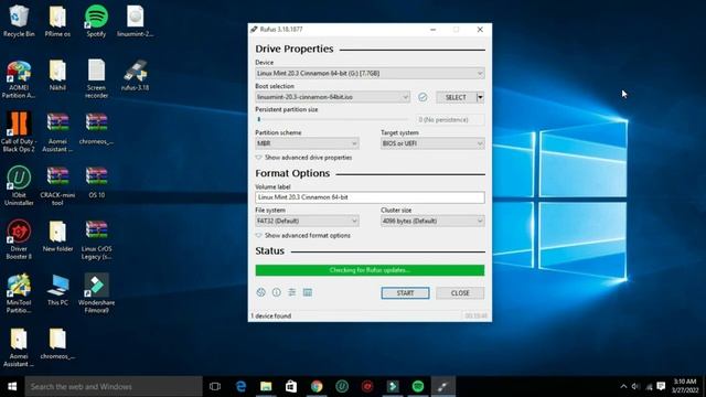 how to install linux mint in laptop | PC . in Hindi . 2022 смотреть онлайн