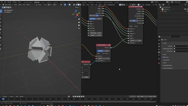 Create a Bubble Creature with Sverchok and Cloth Sims смотреть онлайн