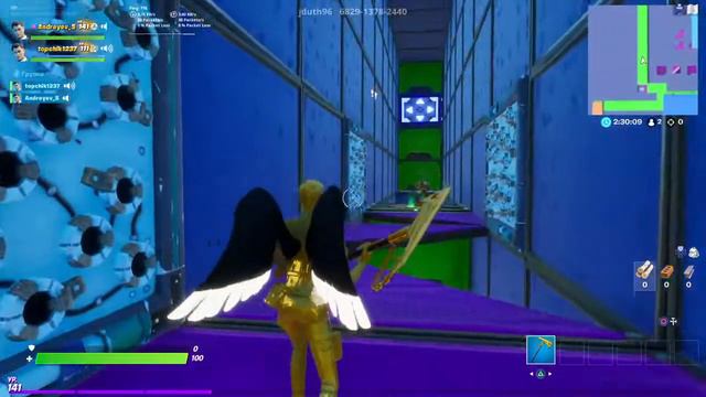 ПАРКУР Фортнайт на 100 левелов!!! 2 часть смотреть онлайн