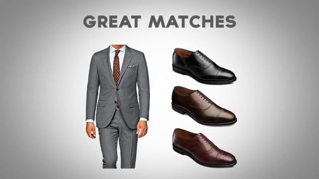 Как сочетать цвета костюма и туфель | Видео руководство смотреть онлайн