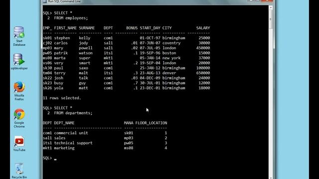 CORRELATED SUBQUERY PART 1 in oracle SQL смотреть онлайн