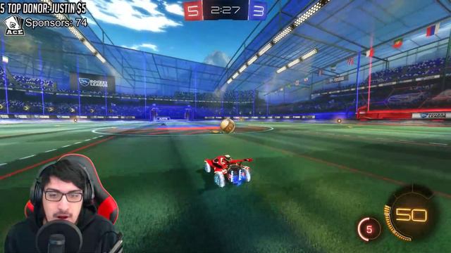 ROCKET LEAGUE CHAOS 1V1 VS AUSTIN!! смотреть онлайн