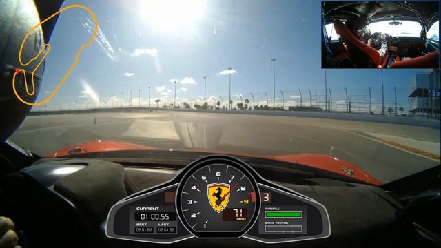 Jim H working traffic at Daytona in Ferrari 458 Challenge смотреть онлайн