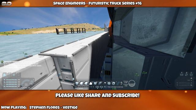 Space Engineers: Futuristic Truck Series #16 смотреть онлайн