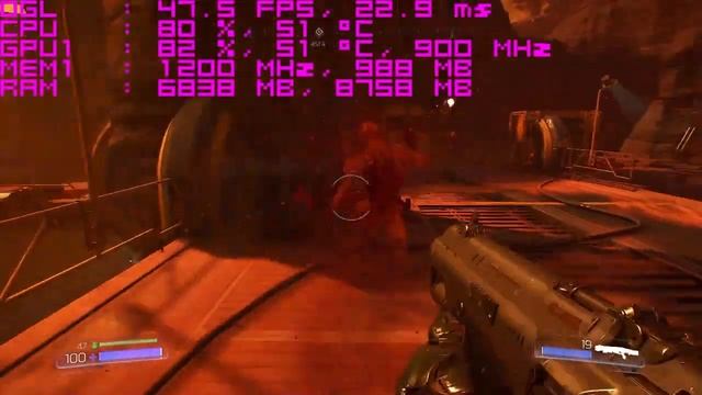 DOOM 2016 - Gameplay (HD7850 1GB + i3 4130T) [FPS Test] смотреть онлайн