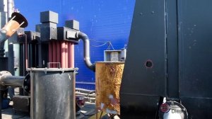 Газогенератор на древесной щепе и газопоршневая электростанция 150кВт