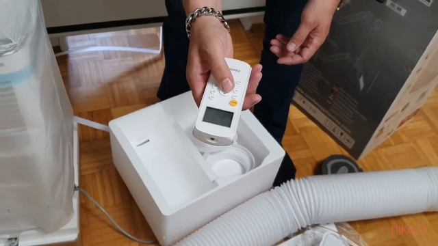 Распаковка кондиционера Comfee Mobile 7000-1 от Lidl смотреть онлайн