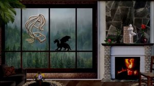 Сказка на ночь у камина для взрослых #21 без музыки