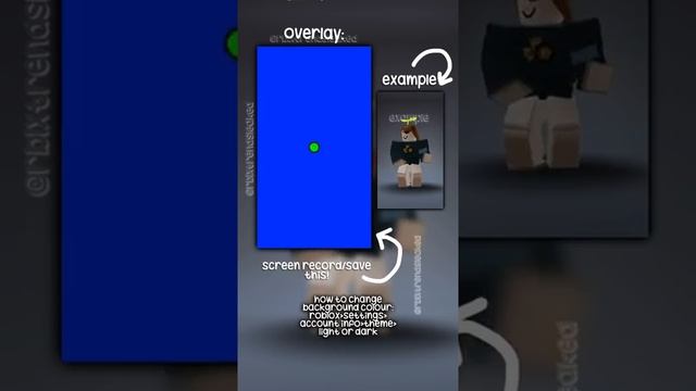 Roblox tiktok Green screen and blue screen смотреть онлайн