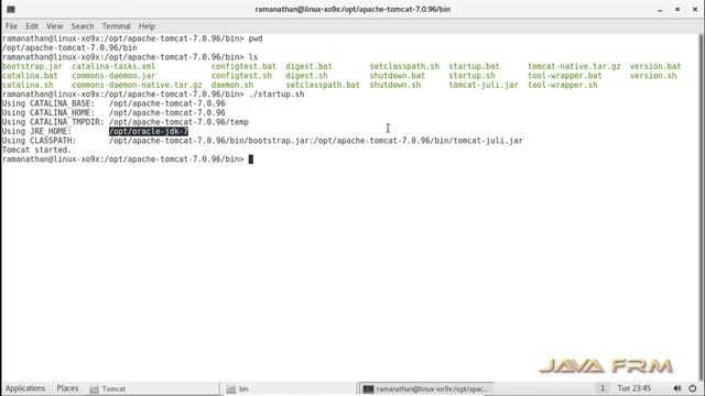 Apache Tomcat 7 Installation on Suse Linux Enterprise Server 12 using Oracle JDK 7 смотреть онлайн