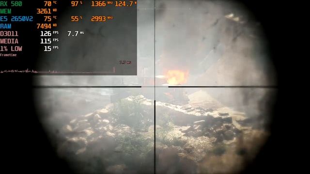 Battlefield 5 TESTE XEON E5 2650V2 - RX 580 8GB ULTRA смотреть онлайн