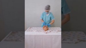Техника пеленания новорожденного ребенка закрытым способом