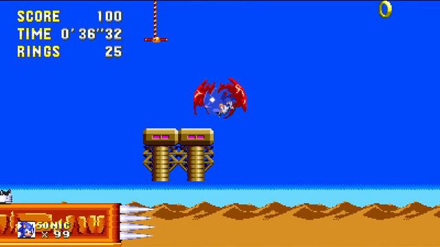 Sonic 3 AIR Sand Sanctuary Zone Part 1 смотреть онлайн
