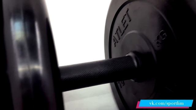 Разборные гантели 50 кг MB Atlet обзор от Sportlim.ru смотреть онлайн