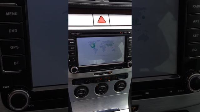 Настройка навигатора в магнитофоне crs 710 Volkswagen Passat b6 смотреть онлайн