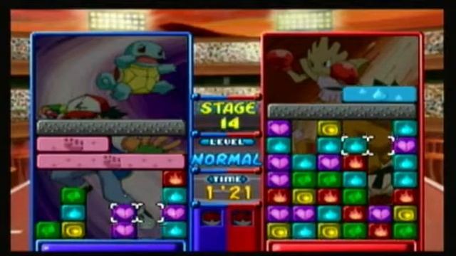 Pokemon Puzzle League: Stage 14 - Bruno + Ending смотреть онлайн