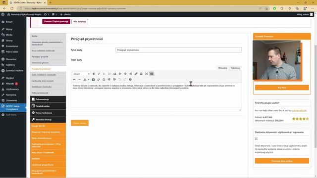 Jak zrobić Baner Cookies RODO z Polityką prywatności - Bezpłatny Kurs WordPress 2023 (odcinek 19/20 смотреть онлайн